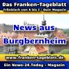 News-24 - Today - Franken - Burgbernheim - Aktuell -